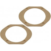 ; Spacer ring; MDF; 165mm; Ford; impregnated,varnished; 4CARMEDIA