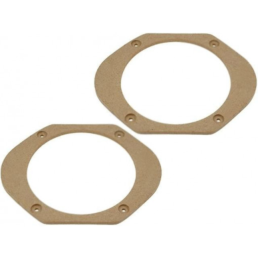 ; Spacer ring; MDF; 165mm; Ford; impregnated,varnished; 4CARMEDIA