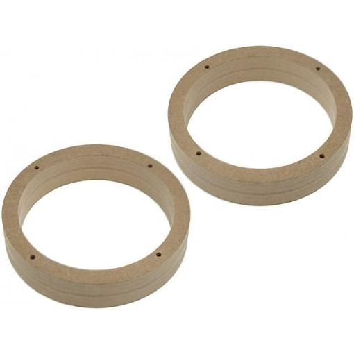 ; Spacer ring; MDF; 165mm; Škoda,VW; impregnated,varnished; 4CARMEDIA