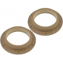; Spacer ring; MDF; 165mm; Škoda,VW; impregnated,varnished; 4CARMEDIA