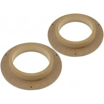 ; Spacer ring; MDF; 165mm; Fiat; impregnated,varnished; 4CARMEDIA