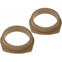 ; Spacer ring; MDF; 165mm; Fiat; impregnated,varnished; 4CARMEDIA