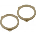 ; Spacer ring; MDF; 165mm; Toyota; impregnated,varnished; 4CARMEDIA