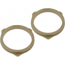 ; Spacer ring; MDF; 165mm; Toyota; impregnated,varnished; 4CARMEDIA