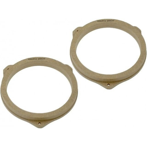 ; Spacer ring; MDF; 165mm; Toyota; impregnated,varnished; 4CARMEDIA