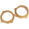 ; Spacer ring; MDF; 165mm; Citroën; impregnated,varnished; 4CARMEDIA ; Spacer ring; MDF; 165mm; Citroën; impregnated,varnished; 4CARMEDIA