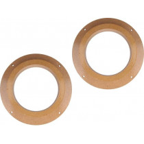 ; Spacer ring; MDF; 165mm; Audi; impregnated,varnished; 4CARMEDIA