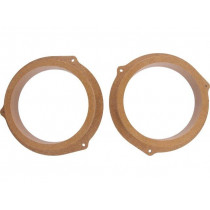 ; Spacer ring; MDF; 165mm; Audi; impregnated,varnished; 4CARMEDIA