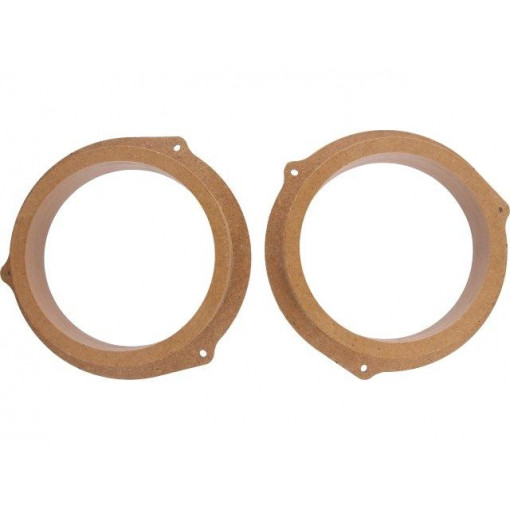 ; Spacer ring; MDF; 165mm; Audi; impregnated,varnished; 4CARMEDIA