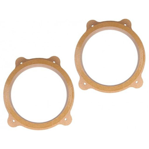 ; Spacer ring; MDF; 165mm; BMW; impregnated,varnished; 4CARMEDIA