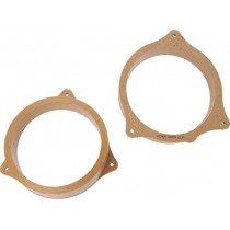 ; Spacer ring; MDF; 165mm; BMW; impregnated,varnished; 4CARMEDIA