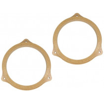 ; Spacer ring; MDF; 165mm; Ford; impregnated,varnished; 4CARMEDIA