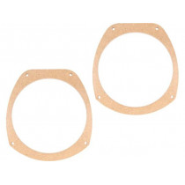 ; Spacer ring; MDF; 165mm; Land Rover; impregnated,varnished; 4CARMEDIA