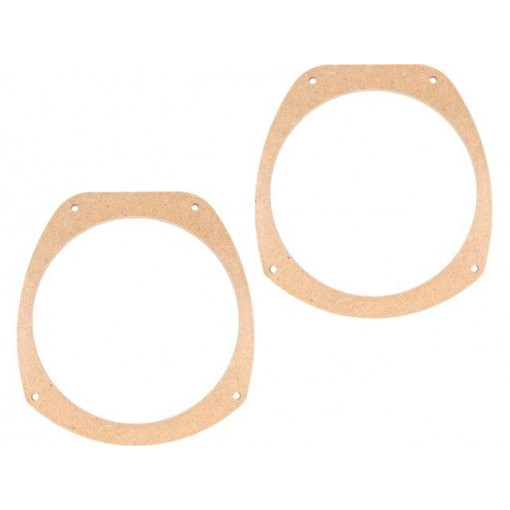 ; Spacer ring; MDF; 165mm; Land Rover; impregnated,varnished; 4CARMEDIA