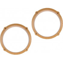 ; Spacer ring; MDF; 165mm; Chevrolet,Daewoo; impregnated,varnished; 4CARMEDIA