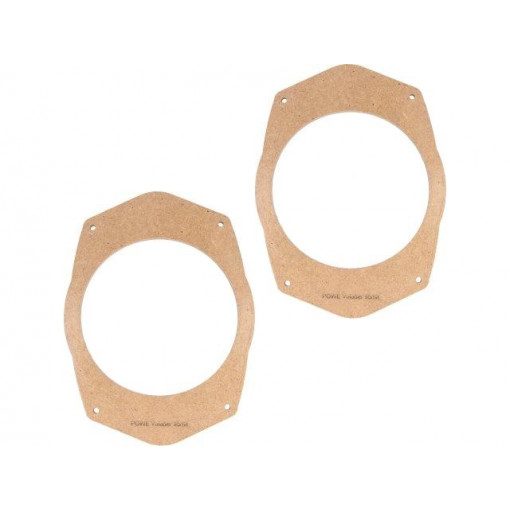 ; Spacer ring; MDF; 165mm; Chrysler; impregnated,varnished; 4CARMEDIA