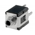 MDPC2A; Socket; Jack 2,5mm; female; mono; with on/off switch; THT; SWITCHCRAFT MDPC2A; Socket; Jack 2,5mm; female; mono; with on/off switch; THT; SWITCHCRAFT