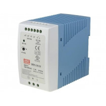 MDR-100-24; Power supply: switched-mode; 96W; 24VDC; 24÷30VDC; 4A; 85÷264VAC; MEAN WELL