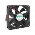 MEC0252V3-000U-A99; Fan: DC; axial; 24VDC; 120x120x25mm; 127.42m3/h; 34dBA; Vapo; 24AWG; SUNON