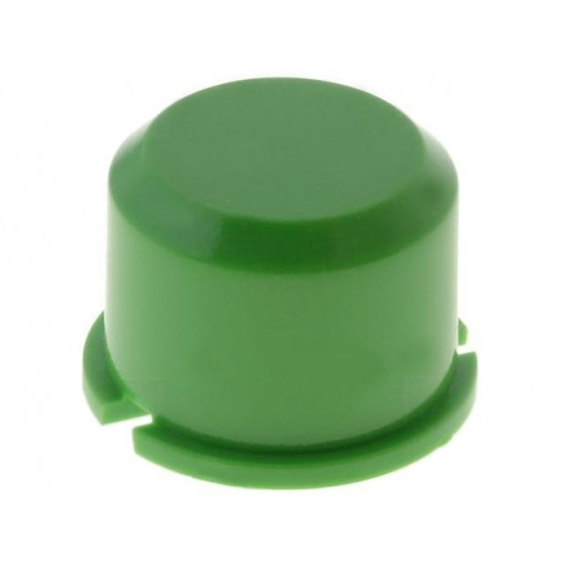 1D02; Button; round; green; Ø9.6mm; plastic; MEC 1D02; Button; round; green; Ø9.6mm; plastic; MEC