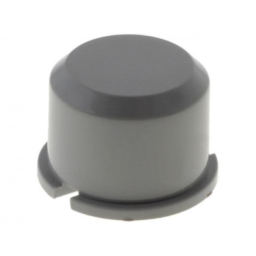 1D03; Button; round; grey; Ø9.6mm; plastic; MEC 1D03; Button; round; grey; Ø9.6mm; plastic; MEC