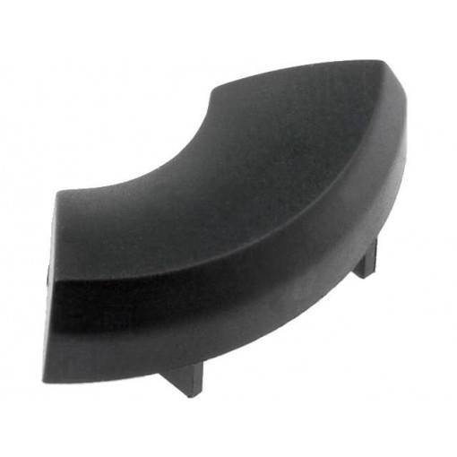 1ZB09; Button; black; plastic; MEC 1ZB09; Button; black; plastic; MEC