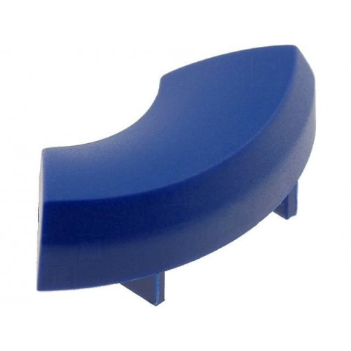 1ZB30; Button; blue; plastic; MEC 1ZB30; Button; blue; plastic; MEC