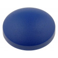 1ZC30; Button; round; blue; plastic; MEC