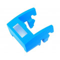 2B001; Bezel with window; blue; plastic; Application: MEC3ATH9; MEC