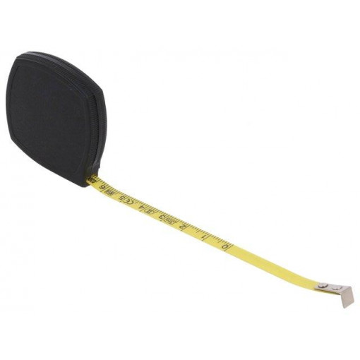 5393; Measuring tape; L: 3m; Width: 7mm; Enclos.mat: ABS,aluminium; MEDID