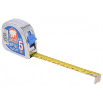 CL-1519; Measuring tape; L: 5m; Width: 19mm; Enclos.mat: ABS; MEDID