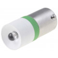 MEDB2577BR; LED lamp; green; BA9S; 130VAC; SIGNAL-CONSTRUCT