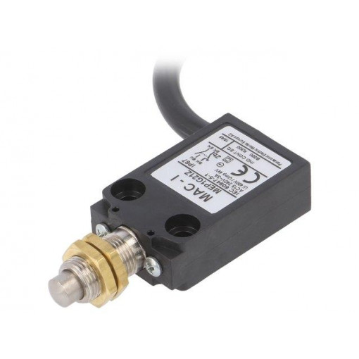 MEP1G21Z; Limit switch; pin plunger Ø8mm; NO + NC; 5A; max.240VAC; lead 1m; PANASONIC