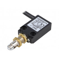 MEP1G22Z; Limit switch; plunger with metal roller Ø10,4mm; NO + NC; 5A; PANASONIC