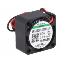 MF17080V1-1000U-A99; Fan: DC; axial; 5VDC; 17x17x8mm; 1.52m3/h; 21.5dBA; Vapo; 21000rpm; SUNON MF17080V1-1000U-A99; Fan: DC; axial; 5VDC; 17x17x8mm; 1.52m3/h; 21.5dBA; Vapo; 21000rpm; SUNON