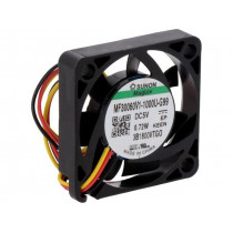 MF30060V1-1000U-G99; Fan: DC; axial; 5VDC; 30x30x6mm; 8.28m3/h; 23.6dBA; Vapo; Out: F type; SUNON MF30060V1-1000U-G99; Fan: DC; axial; 5VDC; 30x30x6mm; 8.28m3/h; 23.6dBA; Vapo; Out: F type; SUNON