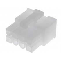 MF42-HF-08; Plug; wire-board; female; MF42; 4.2mm; PIN: 8; w/o contacts; AMPHENOL MF42-HF-08; Plug; wire-board; female; MF42; 4.2mm; PIN: 8; w/o contacts; AMPHENOL