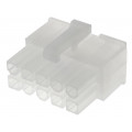 MF42-HF-10; Plug; wire-board; female; MF42; 4.2mm; PIN: 10; w/o contacts; AMPHENOL MF42-HF-10; Plug; wire-board; female; MF42; 4.2mm; PIN: 10; w/o contacts; AMPHENOL