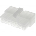 MF42-HF-14; Plug; wire-board; female; MF42; 4.2mm; PIN: 14; w/o contacts; AMPHENOL MF42-HF-14; Plug; wire-board; female; MF42; 4.2mm; PIN: 14; w/o contacts; AMPHENOL