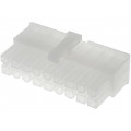 MF42-HF-18; Plug; wire-board; female; MF42; 4.2mm; PIN: 18; w/o contacts; AMPHENOL MF42-HF-18; Plug; wire-board; female; MF42; 4.2mm; PIN: 18; w/o contacts; AMPHENOL