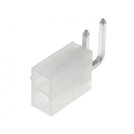 MF42-RD-02; Socket; wire-board; male; MF42; 4.2mm; PIN: 2; THT; 7A; tinned; AMPHENOL MF42-RD-02; Socket; wire-board; male; MF42; 4.2mm; PIN: 2; THT; 7A; tinned; AMPHENOL