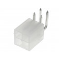 MF42-RD-04; Socket; wire-board; male; MF42; 4.2mm; PIN: 4; THT; 7A; tinned; AMPHENOL MF42-RD-04; Socket; wire-board; male; MF42; 4.2mm; PIN: 4; THT; 7A; tinned; AMPHENOL
