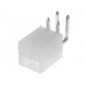 MF42-RP-04; Socket; wire-board; male; MF42; 4.2mm; PIN: 4; THT; PCB snap; 7A; AMPHENOL MF42-RP-04; Socket; wire-board; male; MF42; 4.2mm; PIN: 4; THT; PCB snap; 7A; AMPHENOL