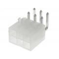 MF42-RP-06; Socket; wire-board; male; MF42; 4.2mm; PIN: 6; THT; PCB snap; 7A; AMPHENOL MF42-RP-06; Socket; wire-board; male; MF42; 4.2mm; PIN: 6; THT; PCB snap; 7A; AMPHENOL