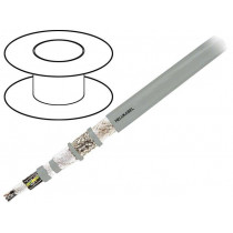 22597; Wire: control cable; MULTIFLEX 512®-C-PUR; 7G1mm2; PUR; grey; Cu; HELUKABEL