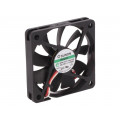 MF60101V3-1000U-F99; Fan: DC; axial; 12VDC; 60x60x10mm; 20.62m3/h; 20.5dBA; Vapo; 3200rpm; SUNON