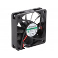MF60152VX-1000U-A99; Fan: DC; axial; 24VDC; 60x60x15mm; 51.38m3/h; 36.2dBA; Vapo; 5400rpm; SUNON