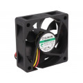 MF60202V1-1000U-G99; Fan: DC; axial; 24VDC; 60x60x20mm; 38.87m3/h; 33.5dBA; Vapo; 26AWG; SUNON