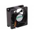MF60251V1-1000U-G99; Fan: DC; axial; 12VDC; 60x60x25mm; 39.72m3/h; 27dBA; Vapo; 4500rpm; SUNON