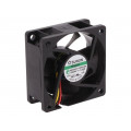 MF60252V1-1000U-G99; Fan: DC; axial; 24VDC; 60x60x25mm; 39.72m3/h; 27dBA; Vapo; 4500rpm; SUNON